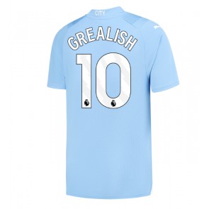 Manchester City Jack Grealish #10 Hemmatröja 2023-24 Korta ärmar